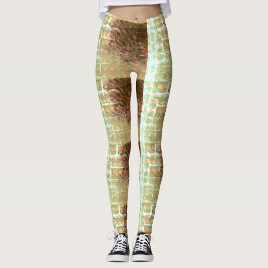 Perfecte Prints_woestijn Leggings (Voorkant)