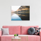 Perfecte reflecties canvas afdruk (Insitu (Woonkamer))