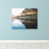 Perfecte reflecties canvas afdruk (Insitu (Houten vloer))