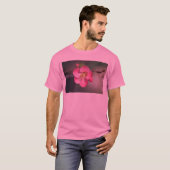 Perfecte roze bloeiende kweepel t-shirt (Voorkant volledig)