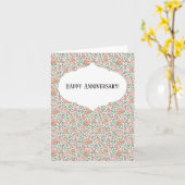  perfecte roze en doorschijnende Rozen Kaart (Gele Bloem)