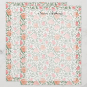 perfecte roze en doorschijnende Rozen papier (Voorkant / Achterkant)