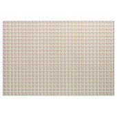  perfecte roze en groene houndstooth stof (Yard (91,4 cm))