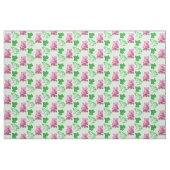 Perfecte roze en groene stof (Fat Quarter)