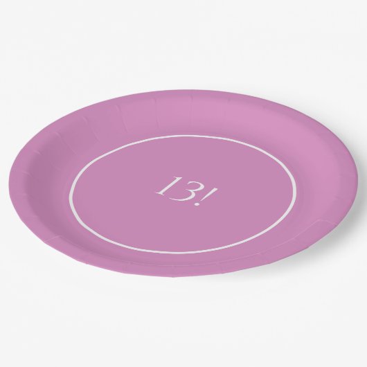 Perfecte Roze Papieren Bord (Gekanteld)