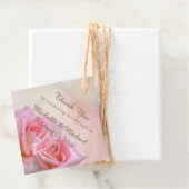 Perfecte roze rozen die Labels voor de toekomst bi (In situ)