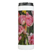 Perfecte roze tulpen thermosbeker (Achterkant)