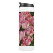 Perfecte roze tulpen thermosbeker (Geroteerd rechts)