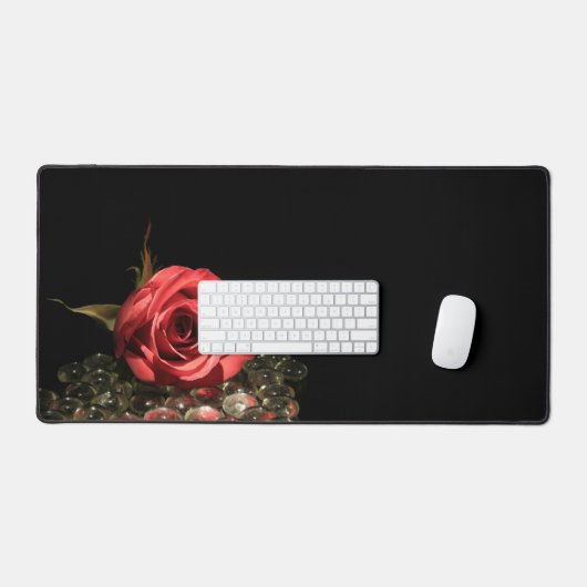 Perfecte  Rozen bloembloem Bureaumat (Keyboard & Muis)