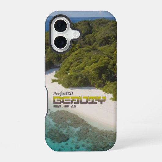 Perfecte schoonheid iPhone 16 hoesje (Achterkant)