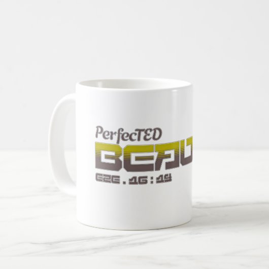 Perfecte schoonheid koffiemok (Voorkant links)