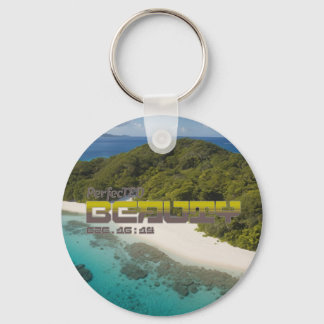 Perfecte schoonheid sleutelhanger