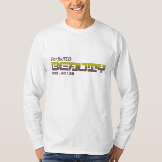 Perfecte schoonheid t-shirt (Voorkant)