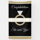 Perfecte service party banner (Verticaal)