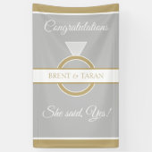 Perfecte service party banner (Verticaal)