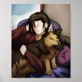 Perfecte sneeuwdag poster (Voorkant)