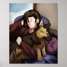 Perfecte sneeuwdag poster