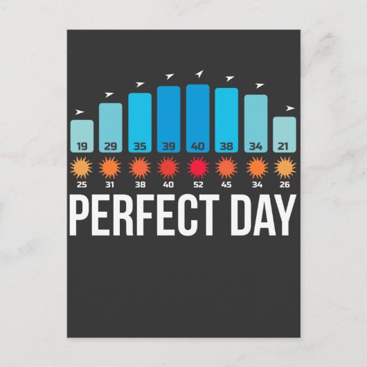 Perfecte snufjes dag surferwatersport briefkaart (Voorkant)