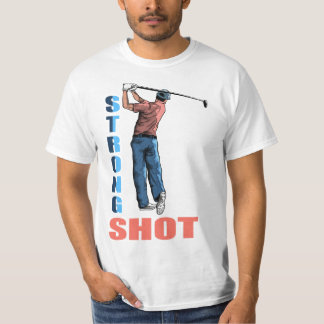 Perfecte staking, golfglorie t-shirt