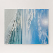 Perfecte strand Day Mijn gelukkige kustplaats Legpuzzel (Horizontaal)