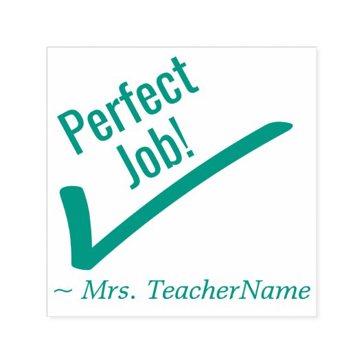 "Perfecte taak!" feedback stempel (Design)