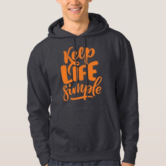 Perfecte tekst Motivatie Citaten Hoodie (Voorkant)