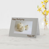 PERFECTE TIJD OM TE ZEGGEN ** DANKBAAR VOOR JE *** KAART (Gele Bloem)