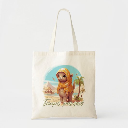 Perfecte tijd tote bag (Voorkant)