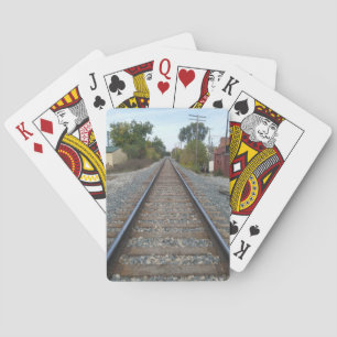 Perfecte treinrit pokerkaarten
