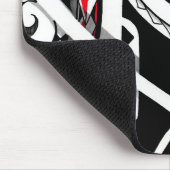 Perfecte tribale polynesiaanse/maori tattoo kunst muismat (Hoek)