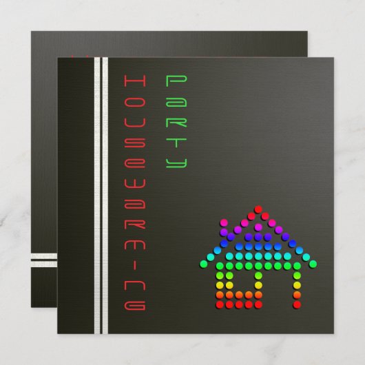 Perfecte uitnodiging voor opwarming van de aarde (Voorkant / Achterkant)