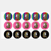 Perfecte Unicorn Verjaardag Verrassing Labels (Vel)