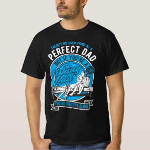 Perfecte vader is de visser t-shirt