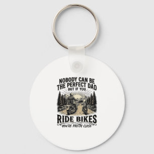 Perfecte Vader Ride Bikes Vintage Biker Shirt Ontw Sleutelhanger