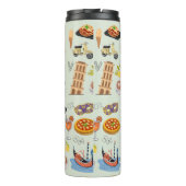Perfecte vakantie in Italië Thermosbeker (Achterkant)