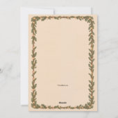 Perfecte vakantietijd kerstkaart (Achterkant)