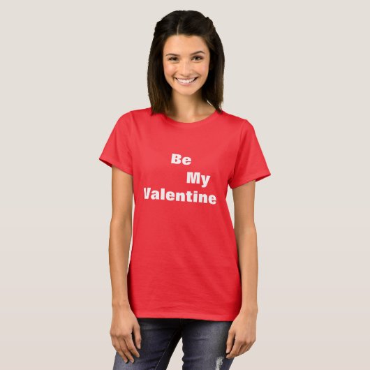 Perfecte Valentijnsdag T-shirt (Voorkant volledig)