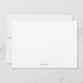  perfecte verbinding met Paar Save the Date Card (Achterkant)