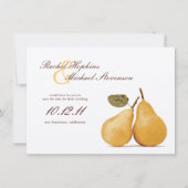 perfecte verbinding met Paar Save the Date Card (Voorkant)