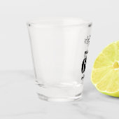 Perfecte Verjaardag Mannen 65e Verjaardag Shot Glas (Links)