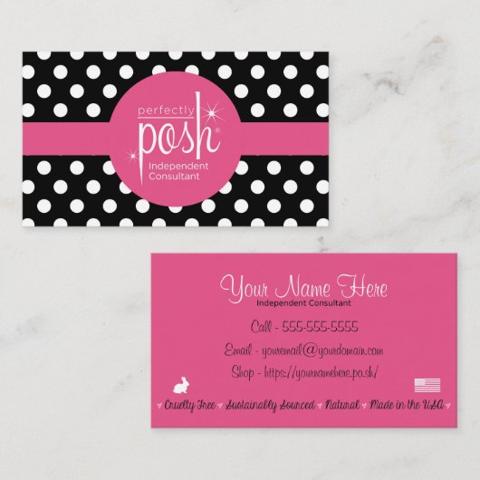 Perfecte Visitekaartjes (Voorkant / Achterkant)