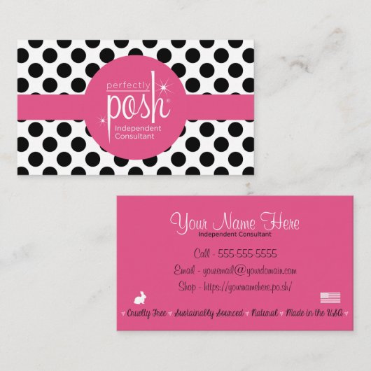 Perfecte Visitekaartjes (Voorkant / Achterkant)