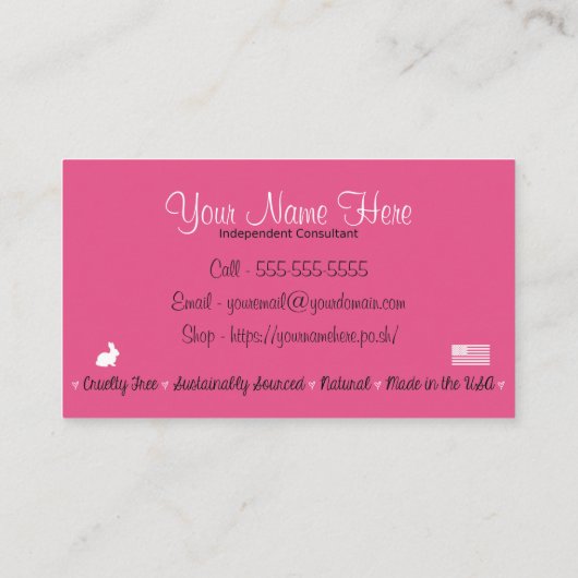 Perfecte Visitekaartjes (Achterkant)