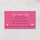 Perfecte Visitekaartjes (Achterkant)