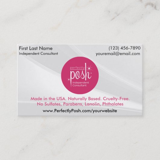 Perfecte Visitekaartjes Klantenkaartje (Voorkant)