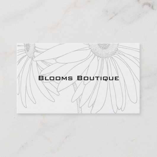 Perfecte Visitekaartjes voor Floristen (Voorkant)