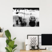 Perfecte voetbaldag poster (Thuiskantoor)