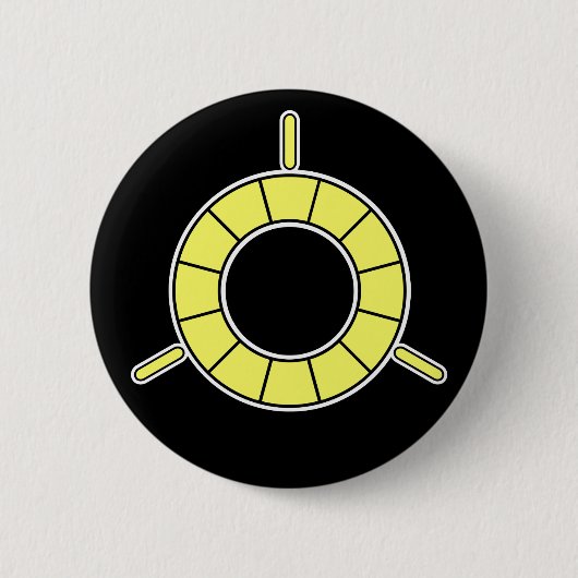 Perfecte volledige combinatie ronde button 5,7 cm (Voorkant)