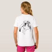 Perfecte vorm, geen excuses t-shirt (Achterkant volledig)
