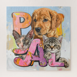 Perfecte vriendjes voor uw peuter en verder legpuzzel